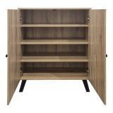 Raft-kabinet këpucësh Cathi pakoworld sonoma 80x34x95cm