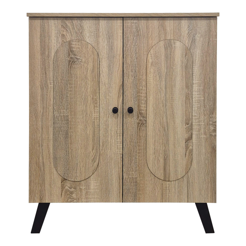 Raft-kabinet këpucësh Cathi pakoworld sonoma 80x34x95cm