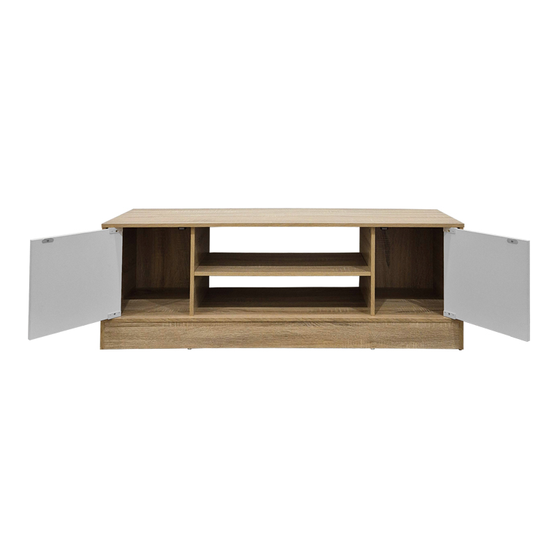 Kabinet TV Sasa pakoworld SONOMA-e bardhë 120x35x41.5cm