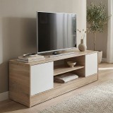 Kabinet TV Sasa pakoworld SONOMA-e bardhë 120x35x41.5cm