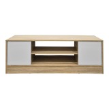 Kabinet TV Sasa pakoworld SONOMA-e bardhë 120x35x41.5cm