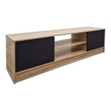 Komodinë TV Sasa pakoworld sonoma-antracit 150x35x41.5cm