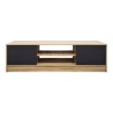 Komodinë TV Sasa pakoworld sonoma-antracit 150x35x41.5cm