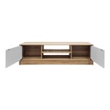 Kabinet TV Sasa pakoworld SONOMA-e bardhë 150x35x41.5cm