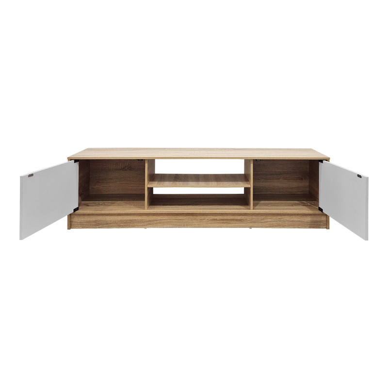 Kabinet TV Sasa pakoworld SONOMA-e bardhë 150x35x41.5cm