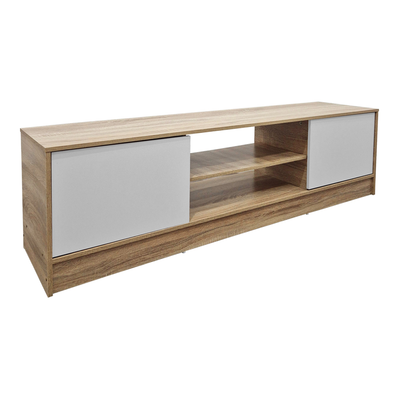 Kabinet TV Sasa pakoworld SONOMA-e bardhë 150x35x41.5cm