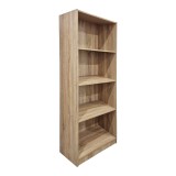 Bibliotekë Kendy pakoworld sonoma 60x30x167cm