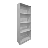 Bibliotekë Kendy pakoworld e bardhë 60x30x167cm