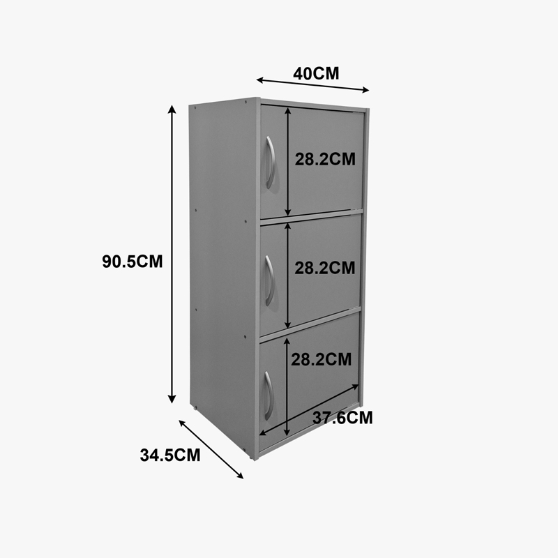 Kabinet kolone Soline pakoworld SONOMA 40x34.5x90.5cm