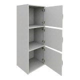 Kabinet kolonë Soline pakoworld i bardhë 40x34.5x90.5cm