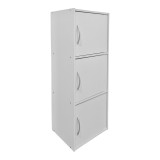 Kabinet kolonë Soline pakoworld i bardhë 40x34.5x90.5cm
