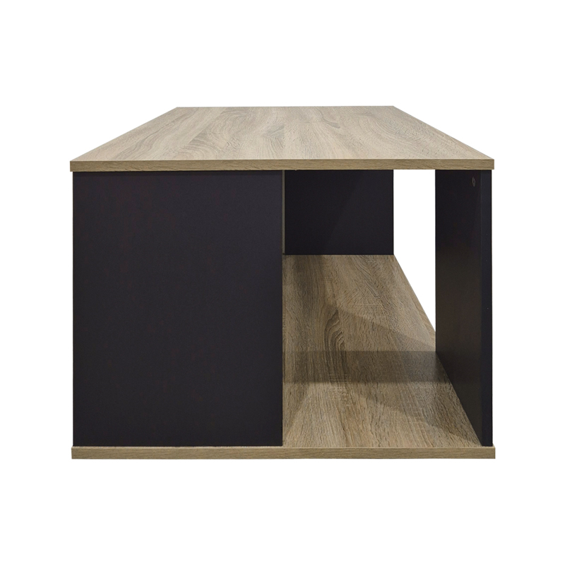 Tavolinë kafeje Zelegan pakoworld sonoma-antracit 90x60x44.5cm