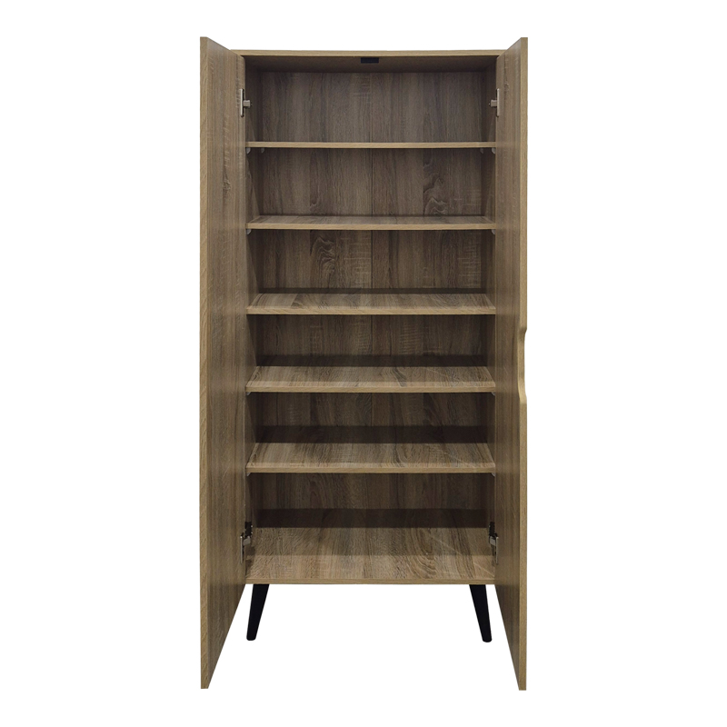 Kabinet këpucësh Oufelia pakoworld SONOMA 60x32.5x134.5cm