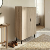 Kabinet këpucësh Oufelia pakoworld SONOMA 60x32.5x134.5cm