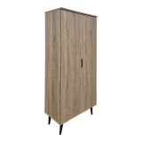 Kabinet këpucësh Oufelia pakoworld SONOMA 60x32.5x134.5cm