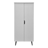 Kabinet këpucësh Oufelia pakoworld i bardhë 60x32.5x134.5cm