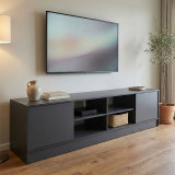 Komodinë TV Tivia pakoworld sonoma-antracit 180x35x41.5cm