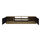 Komodinë TV Tivia pakoworld sonoma-antracit 180x35x41.5cm