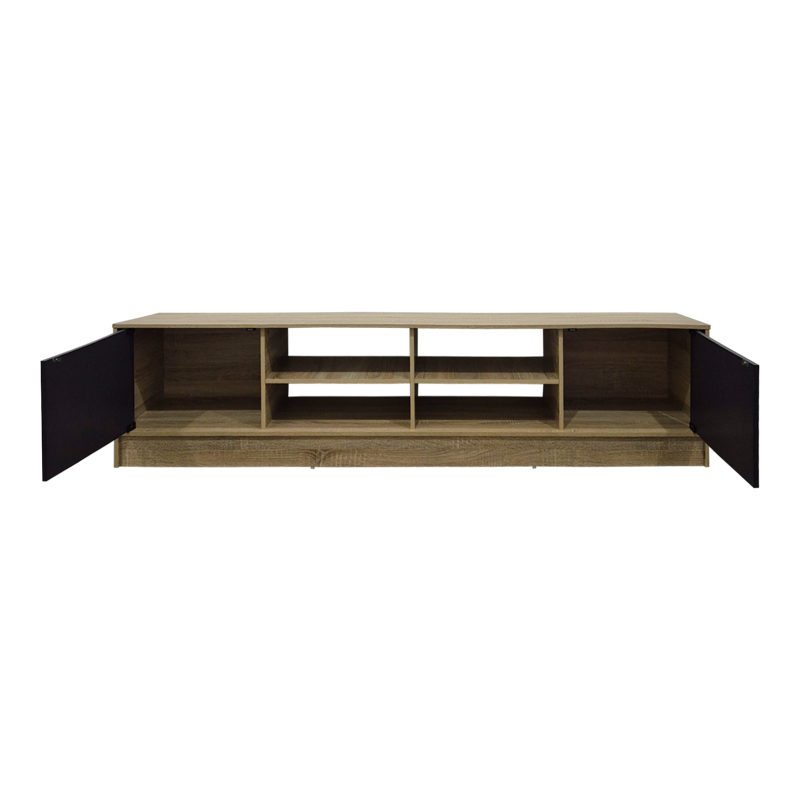 Komodinë TV Tivia pakoworld sonoma-antracit 180x35x41.5cm
