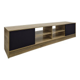 Komodinë TV Tivia pakoworld sonoma-antracit 180x35x41.5cm