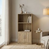 Bibliotekë Tekaro pakoworld sonoma 60x30x120cm