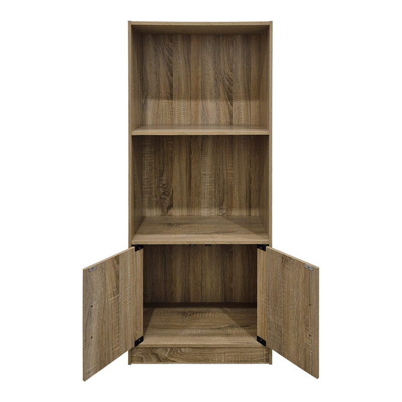 Bibliotekë Tekaro pakoworld sonoma 60x30x120cm