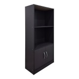 Bibliotekë Tekaro pakoworld antracit 60x30x120cm