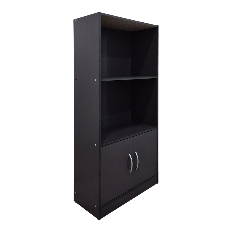 Bibliotekë Tekaro pakoworld antracit 60x30x120cm
