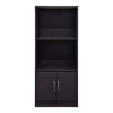 Bibliotekë Tekaro pakoworld antracit 60x30x120cm