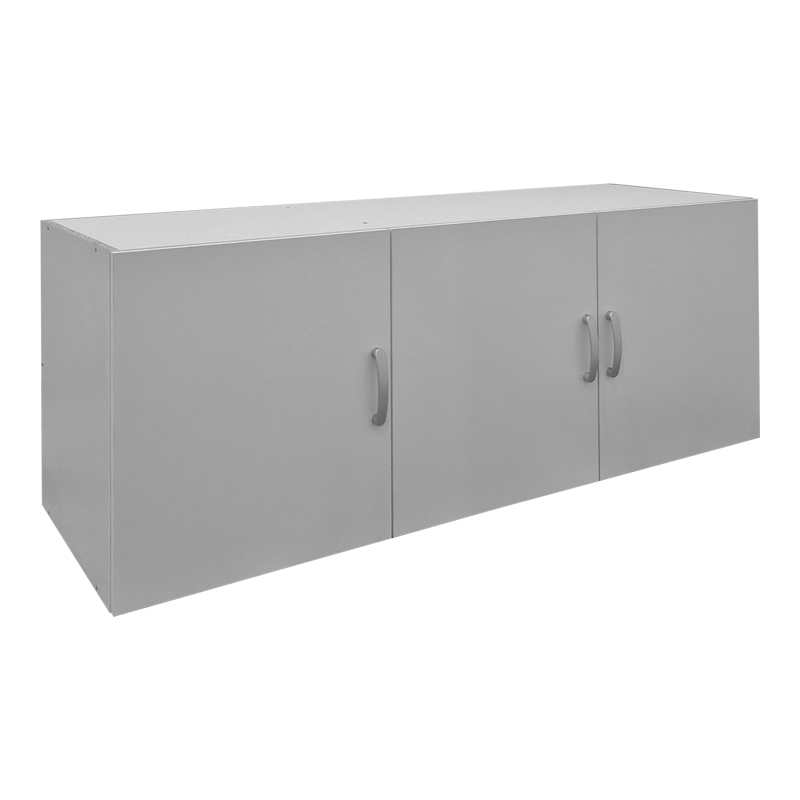Dollap me tre dyer Alvia pakoworld loft i bardhë 150x51x60cm