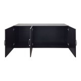 Dollap tre-kanatësh Alvia pakoworld WENGE 150x51x60cm