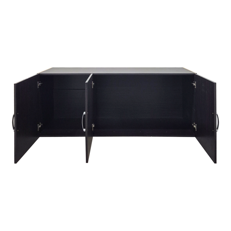 Dollap tre-kanatësh Alvia pakoworld WENGE 150x51x60cm