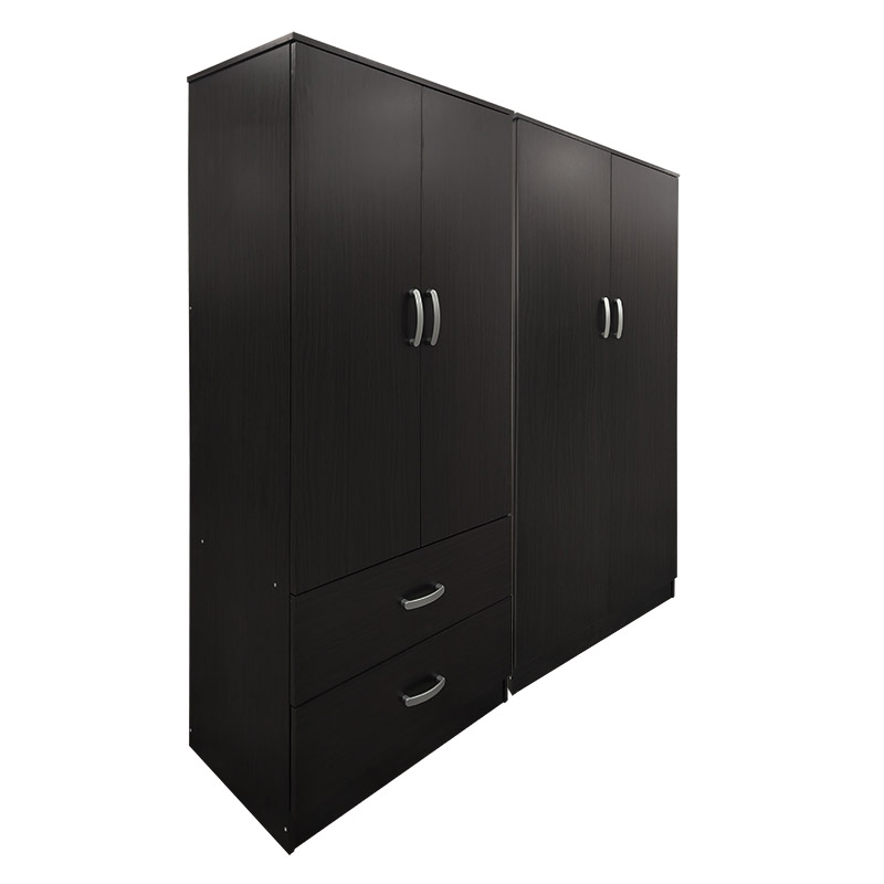 Dollap katër-kanatësh Athos pakoworld WENGE 160x42x180cm