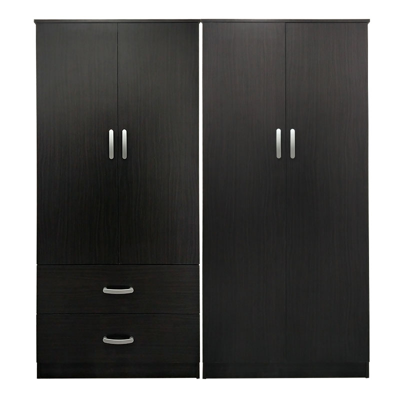 Dollap katër-kanatësh Athos pakoworld WENGE 160x42x180cm