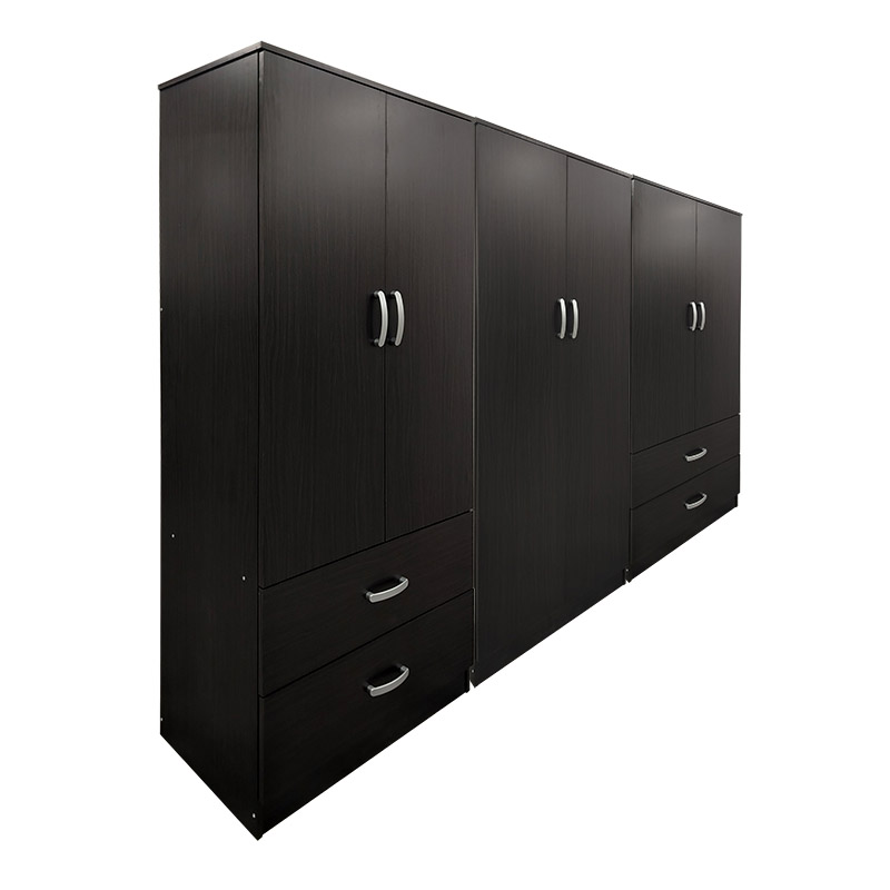 Dollap Athos pakoworld WENGE me gjashtë dyer 240x42x180cm
