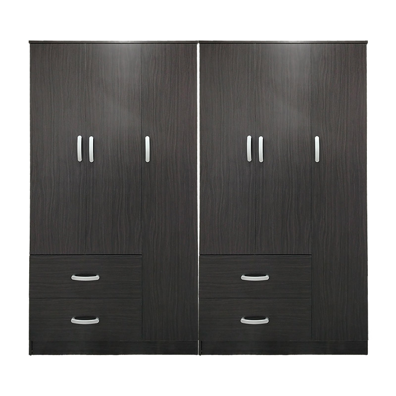 Dollap Athos pakoworld me gjashtë dyer WENGE 180x42x180cm