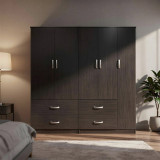 Dollap pesë-kanatësh Athos pakoworld WENGE 170x42x180cm