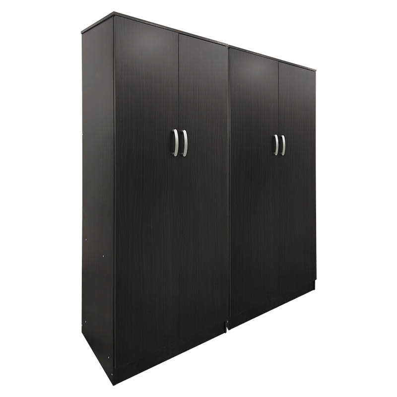 Dollap Athos Ι pakoworld wenge me katër dyer 160x42x180cm