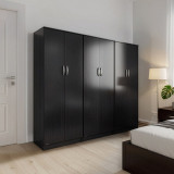 Dollap Athos pakoworld me gjashtë dyer WENGE 240x42x180cm