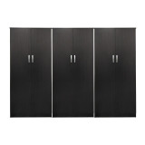 Dollap Athos pakoworld me gjashtë dyer WENGE 240x42x180cm