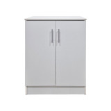 Kabinet këpucësh për 6 palë këpucë Souken pakoworld e bardhë 60x40x80cm