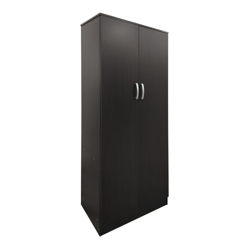 Dollap me gjashtë dyer me loft Athos I pakoworld wenge 240x42x240cm