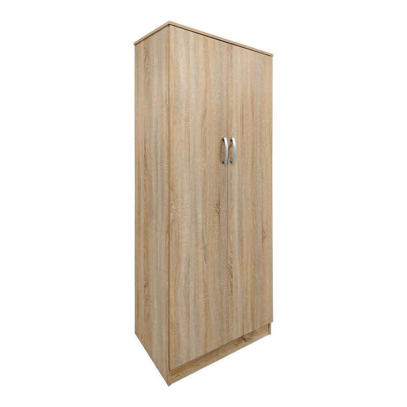 Dollap pesë-kanatësh me papafingo Athos I pakoworld sonoma 170x42x240cm