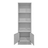 Bibliotekë Tekaro pakoworld e bardhë 57x33x180cm