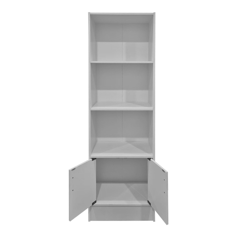 Bibliotekë Tekaro pakoworld e bardhë 57x33x180cm