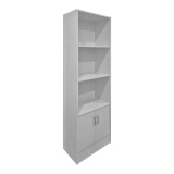 Bibliotekë Tekaro pakoworld e bardhë 57x33x180cm