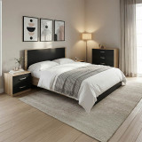 Set dhome gjumi Athos Sonoma Antracit me krevat 160x200cm Set me 4 copë