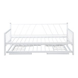 Krevat-Divan Remmie pakoworld metal në të bardhë 90x190cm