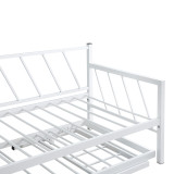 Krevat-Divan Remmie pakoworld metal në të bardhë 90x190cm