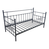 Divan krevat Routha pakoworld, metal i zi, 90x190cm
